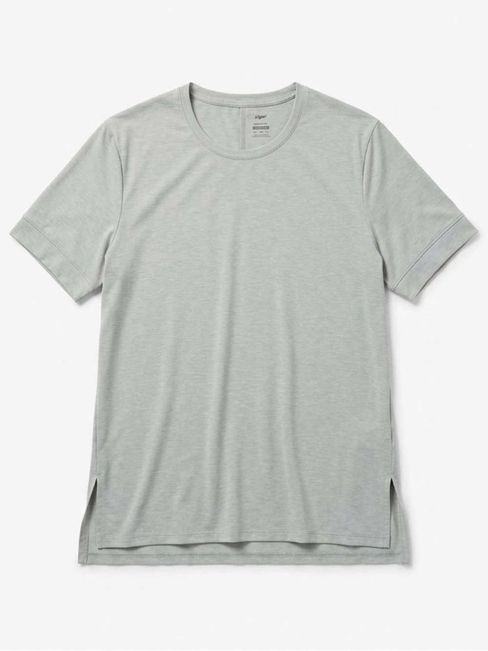 Nike Yoga Dri-Fit Slim XL T-Shirt in Mist Grey